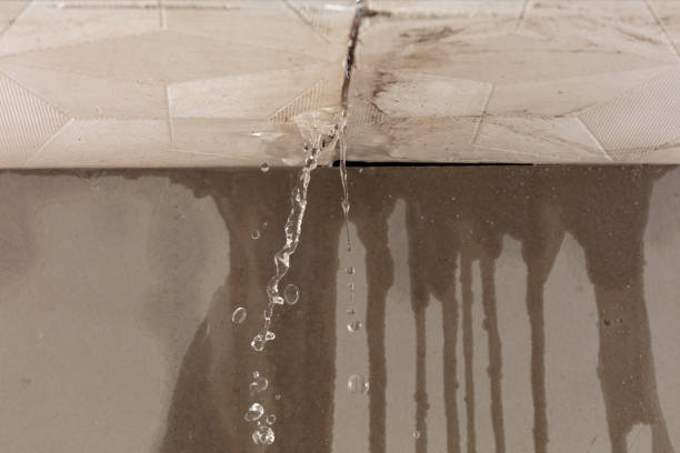 Professional Structural Drying technician working in South Range, WI